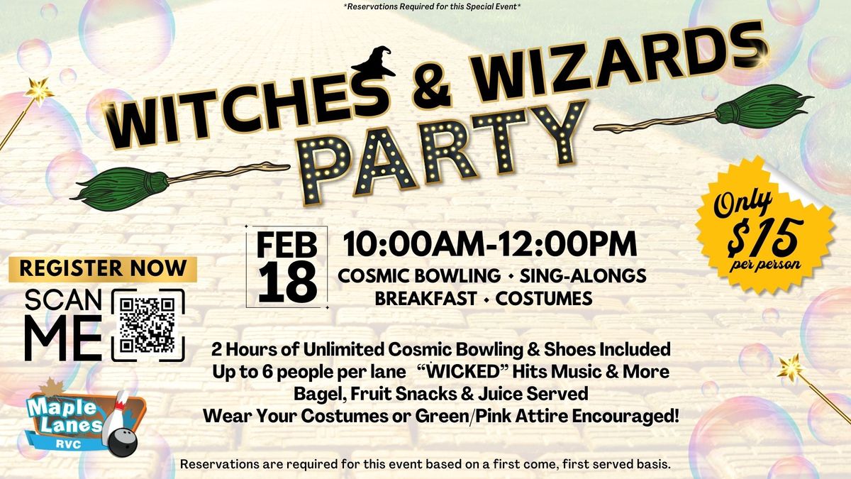 Witches & Wizards Party