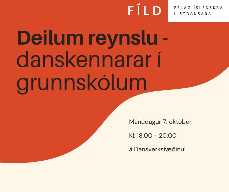 Deilum reynslu - danskennarar \u00ed grunnsk\u00f3lum