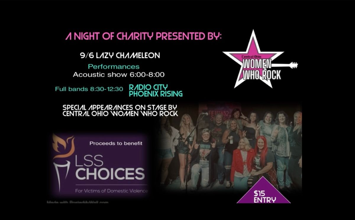 A night of charity presented by The Central Ohio Women Who Rock!  