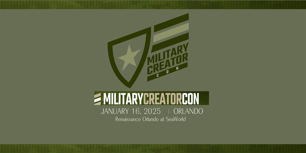 Military Creator Con 2025