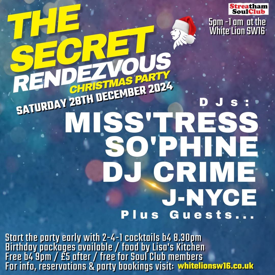 The Secret Rendezvous Christmas Party!! 