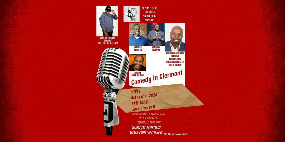 COMEDY IN CLERMONT