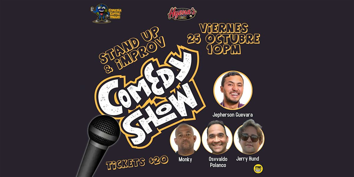 Stand Up and Improv Comedy Show (en Espa\u00f1ol )