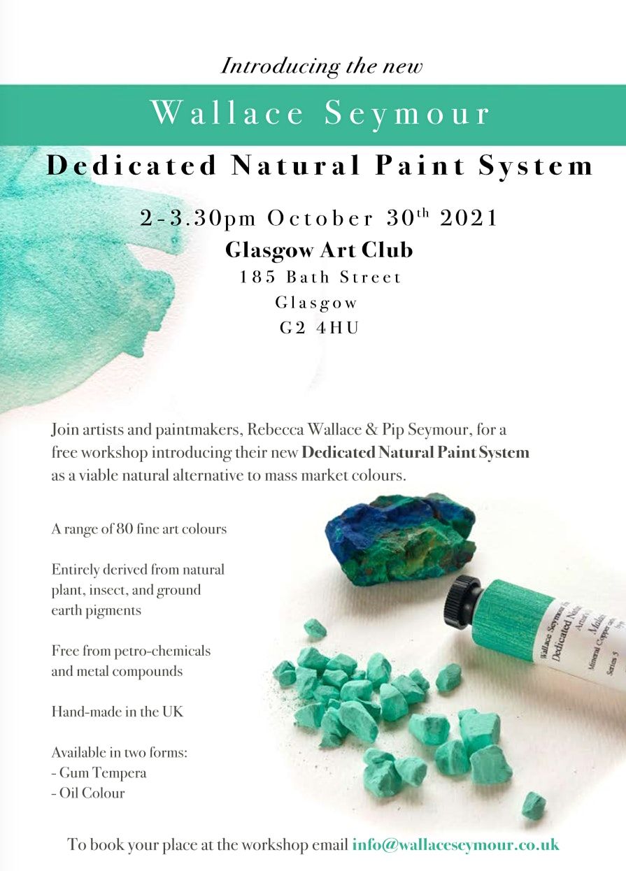 Dedicated Natural Paint System Workshop with Wallace Seymour