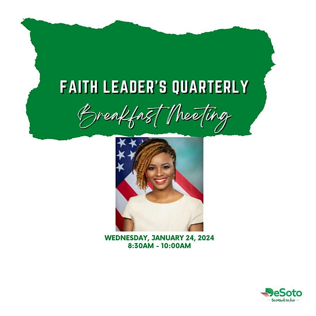 Faith Leader's\/COAD Celebration Quarterly Breakfast Meeting