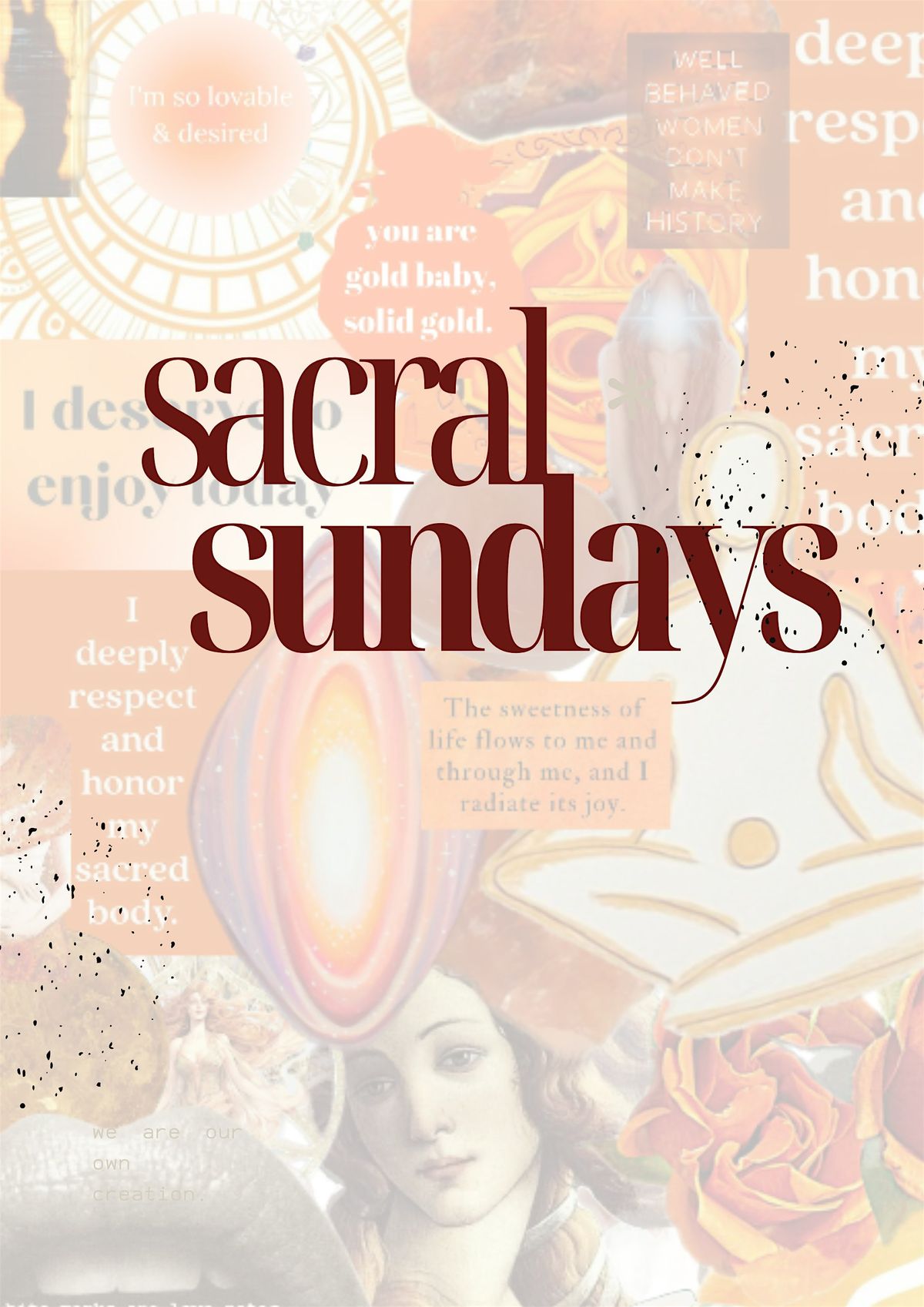 Sacral Sunday Sessions