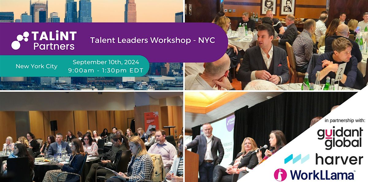 TALiNT Partners: Talent Leaders Workshop - NYC