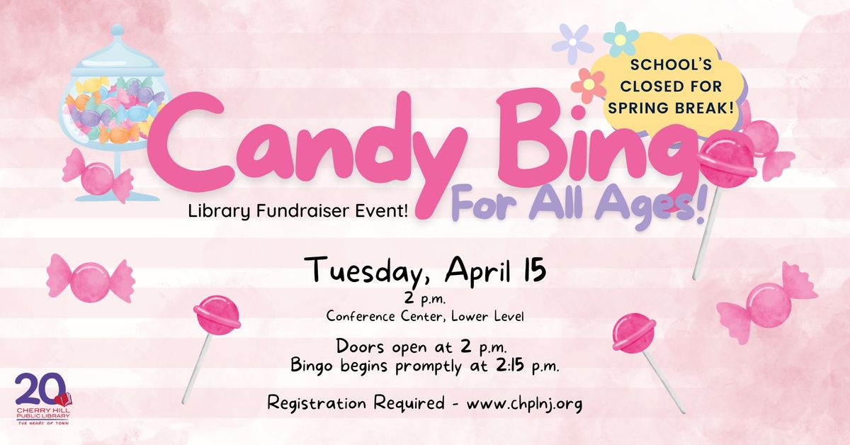 Candy Bingo - For All Ages - Library Fundraiser Event