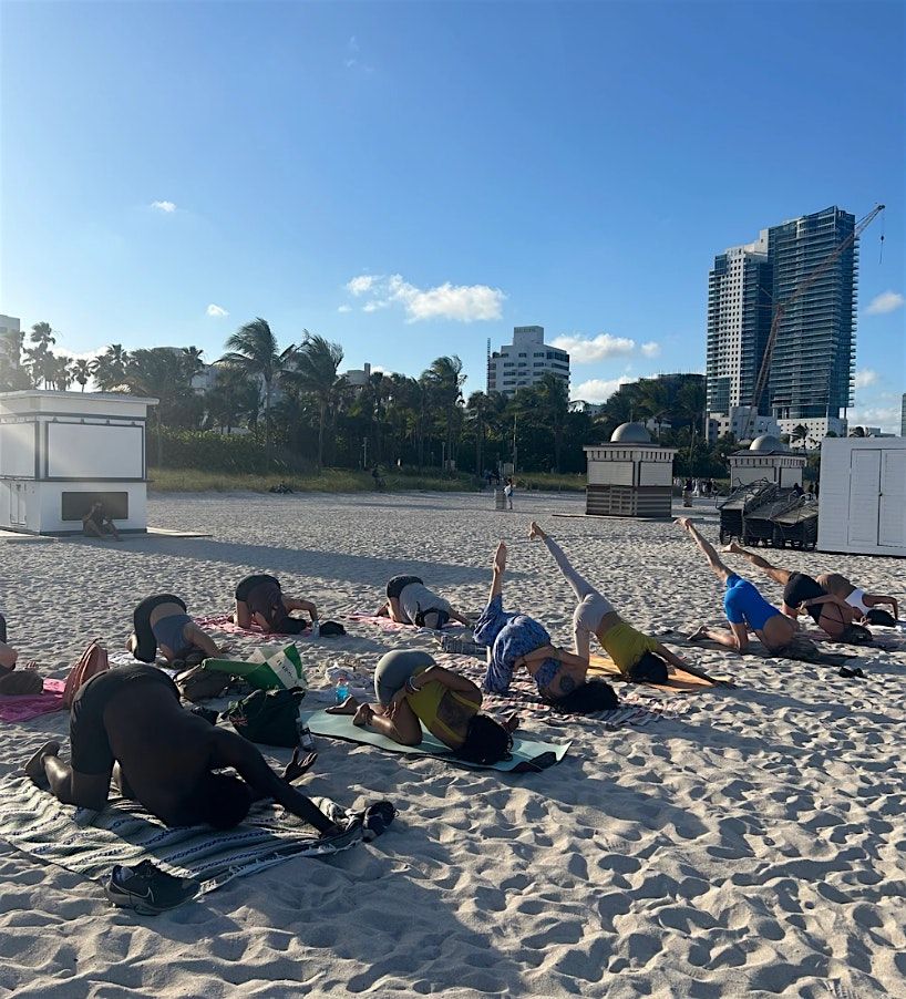 RSVP through SweatPals: Free Beach Yoga @ Sagamore Hotel