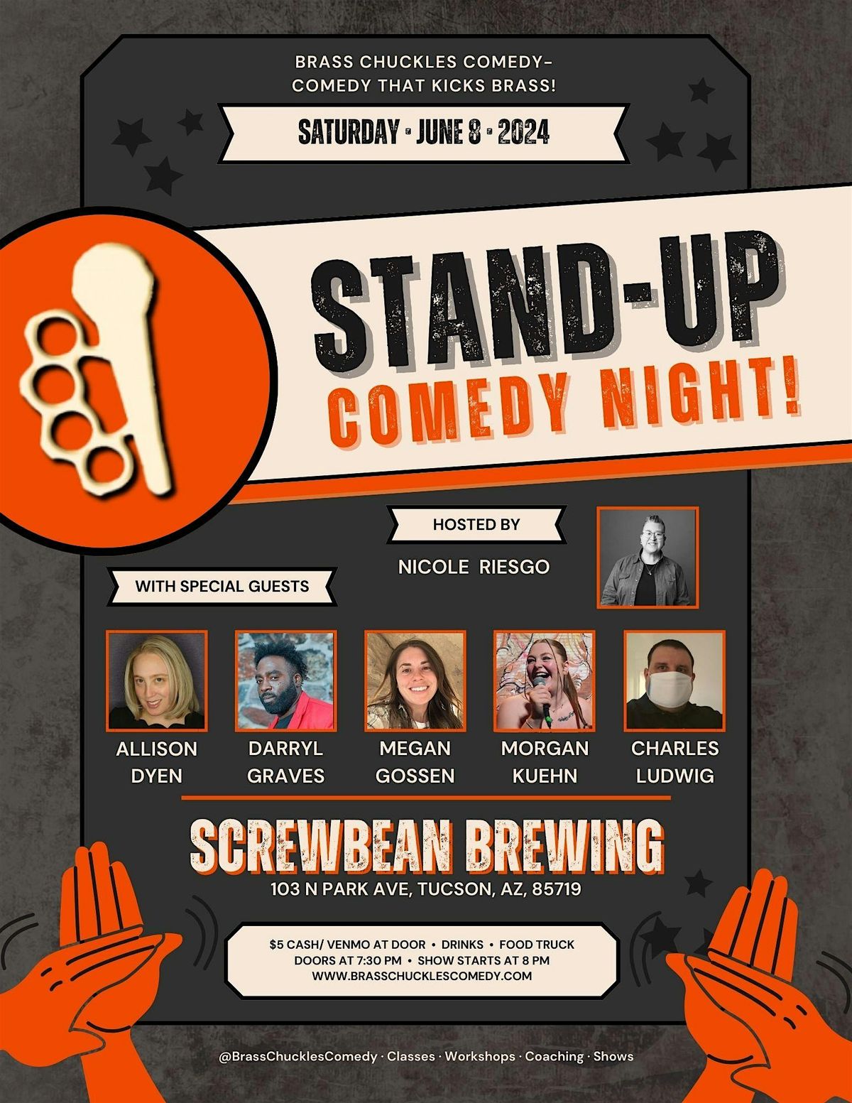 Comedy Night @ Screwbean Brewery (Tucson, AZ)