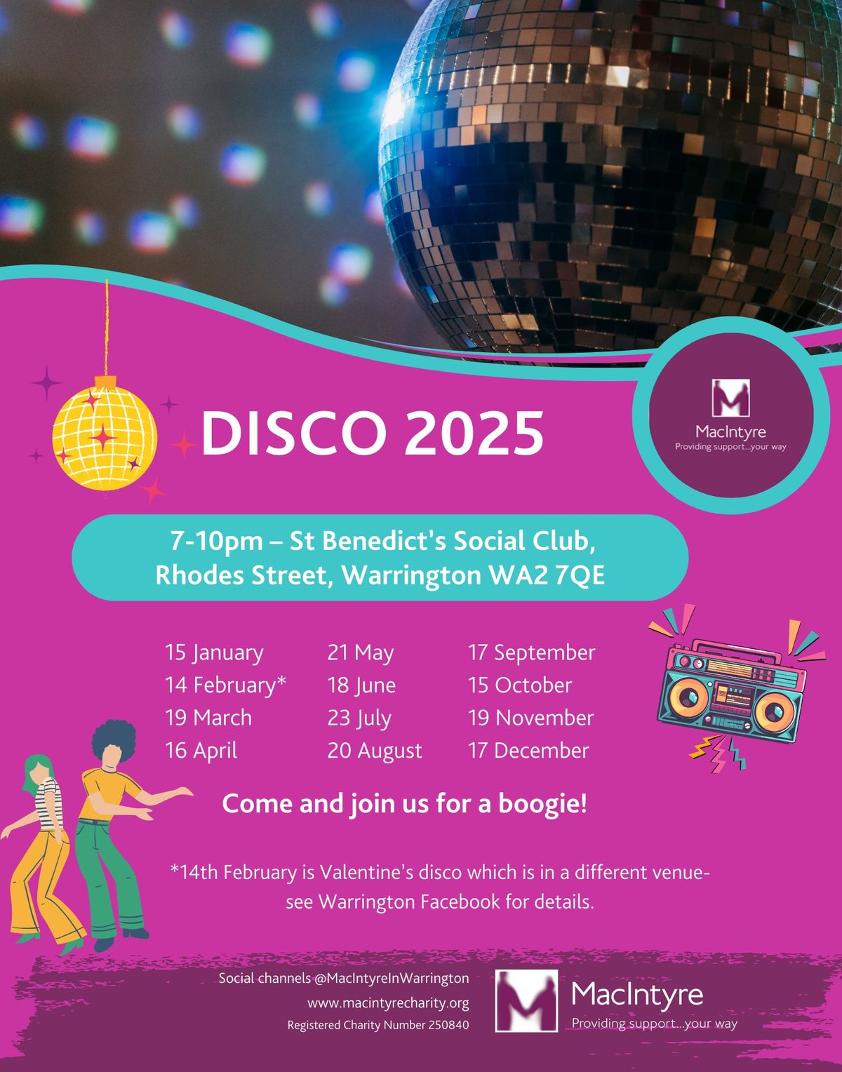 DISCO in Warrington 2025