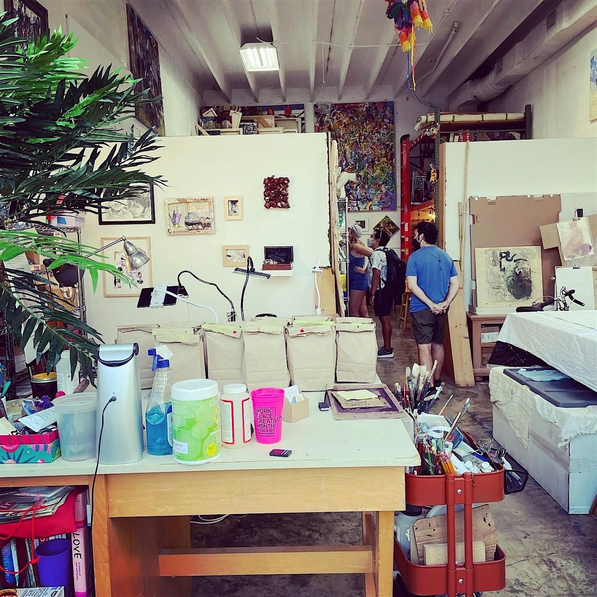 Open Studio, collaboARTive, Miami, 17 February 2024