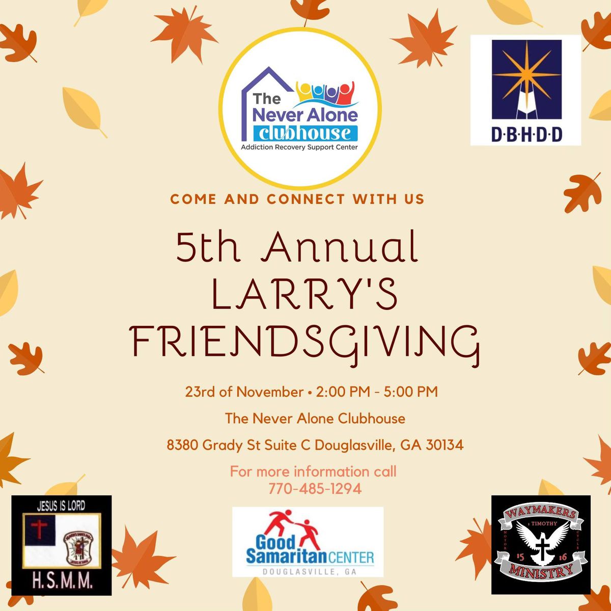 5th Annual Larry's Friendsgiving