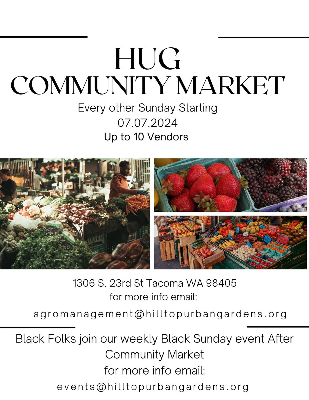 HUG Community Market