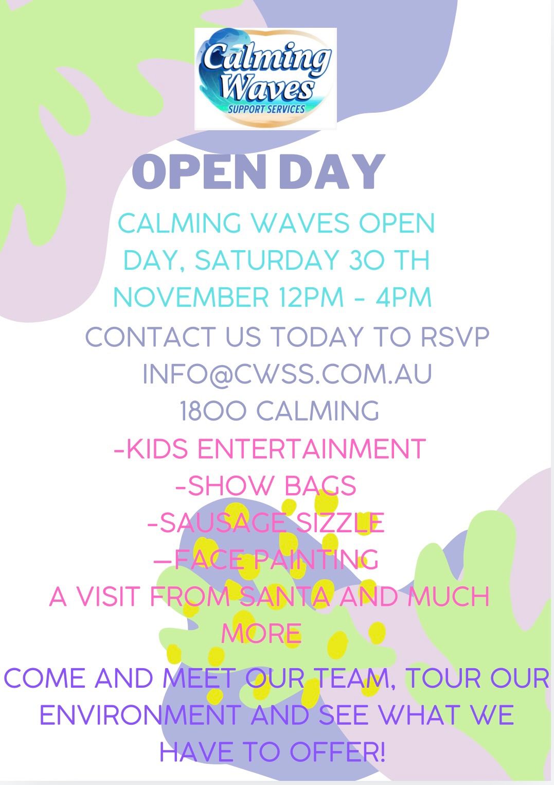 Home Away From Home Open Day