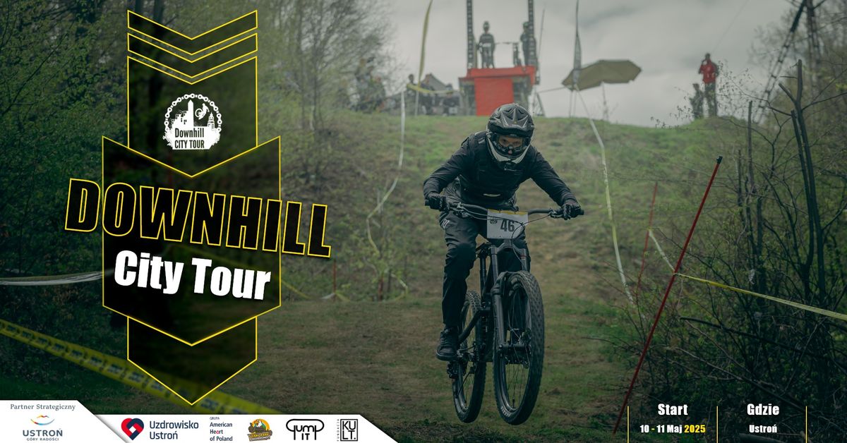 Downhill City Tour Ustro\u0144 2025 - Festiwal Rowerowy