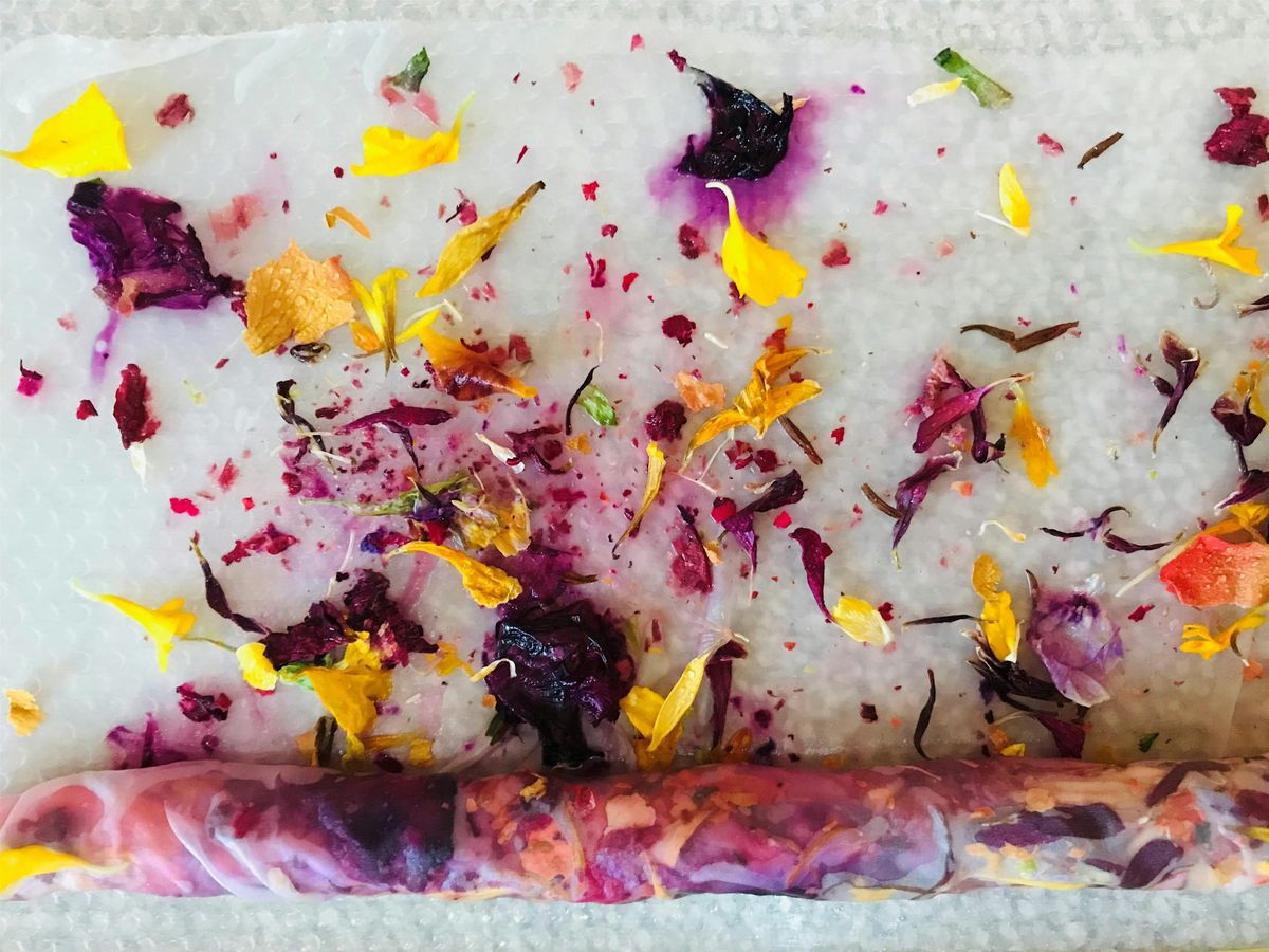 Copy of Botanical dyed Silk Scarf Workshop