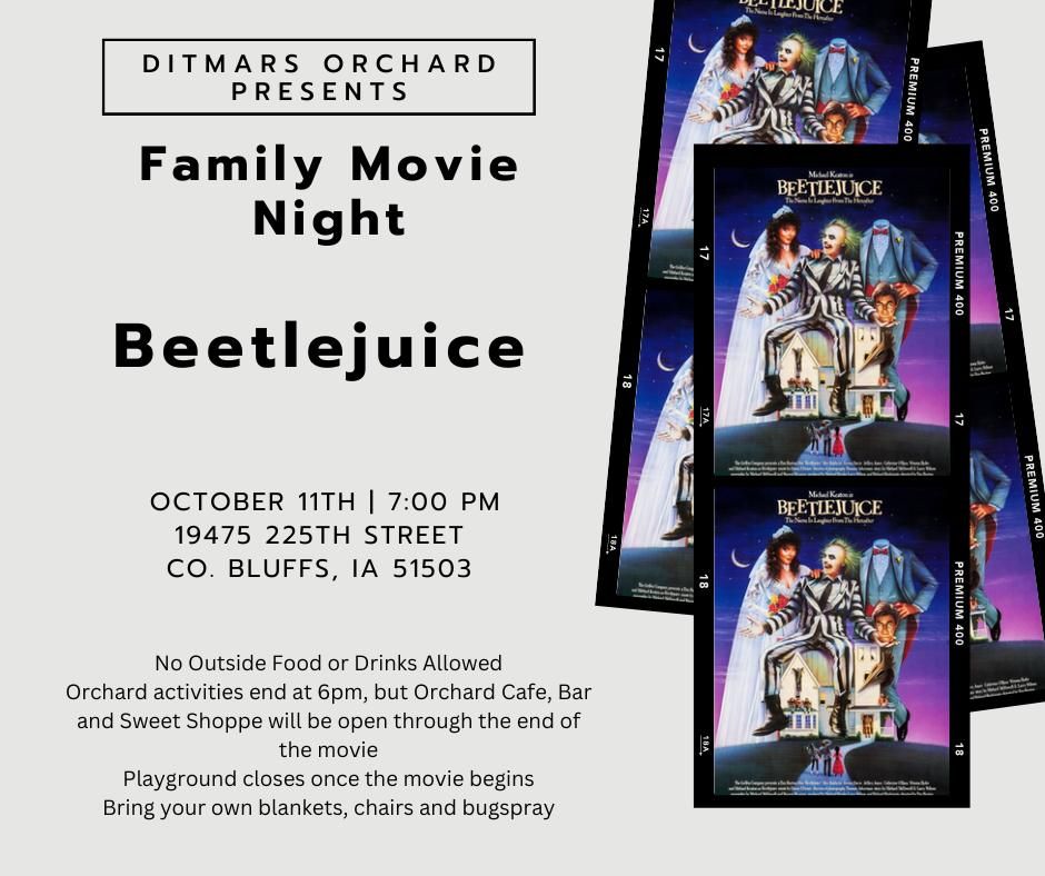 Free Friday Movie Nights - Beetlejuice 