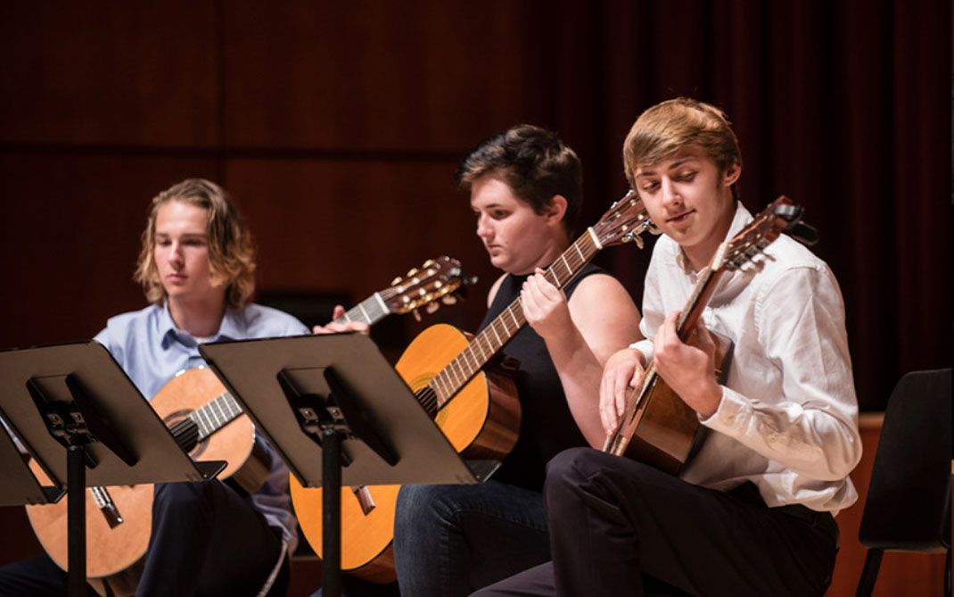 UNCSA Guitar Studio in Recital