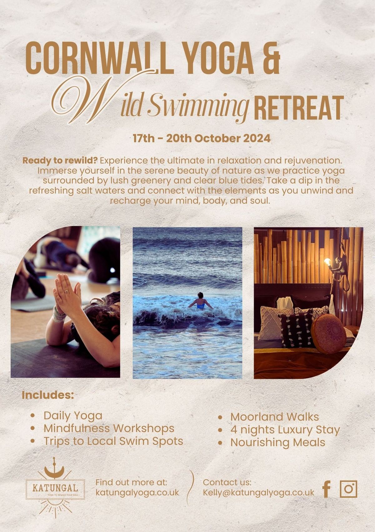 Cornwall Yoga & Wild Swimming Retreat 