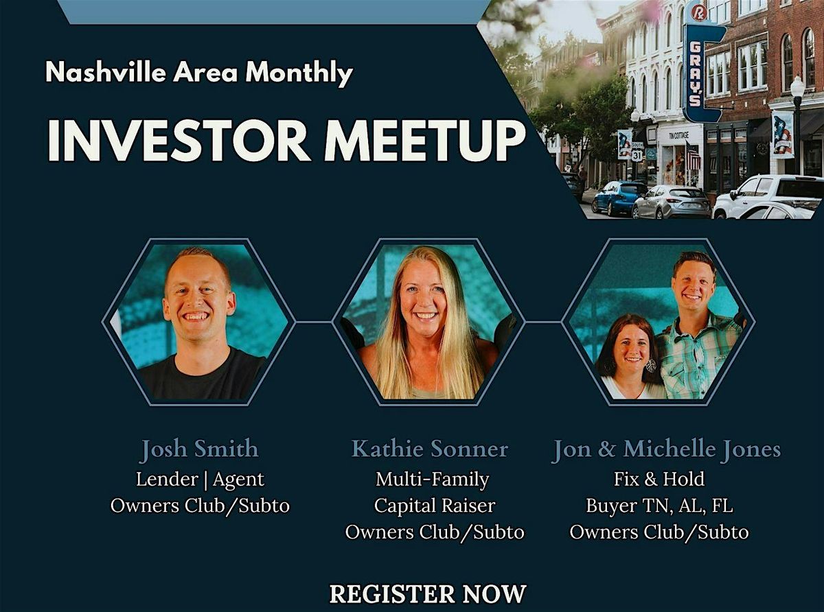 Monthly Investor Meetup