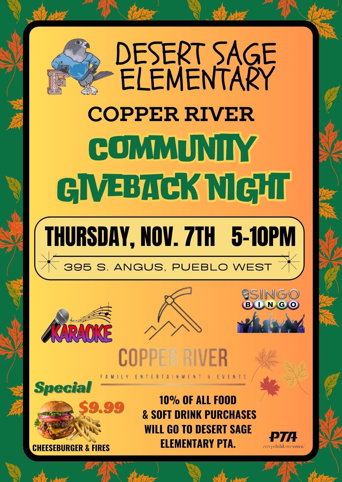 Copper River Community Giveback Event for Desert Sage