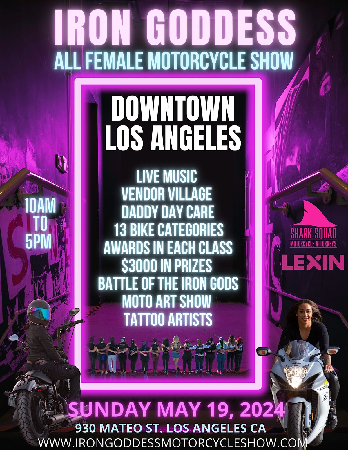 IRON GODDESS MOTORCYCLE SHOW - LOS ANGELES