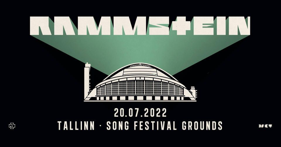 Rammstein - Tallinna Lauluv\u00e4ljak Europe Stadium Tour 2022