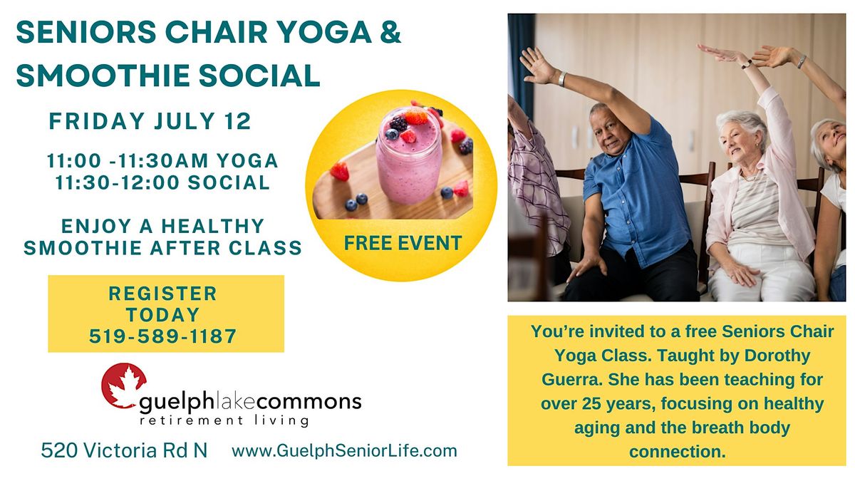 Chair Yoga & Smoothie Social