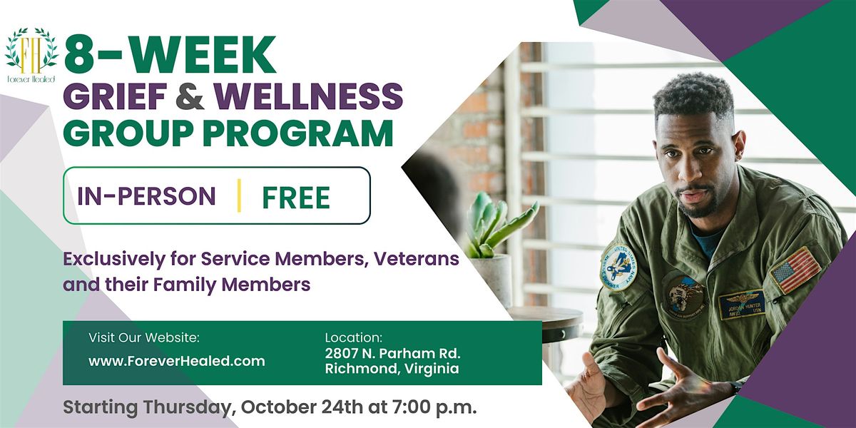 8-week Grief and Wellness Program for Veterans