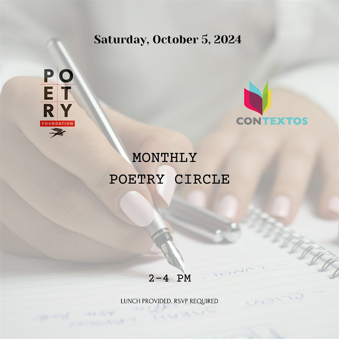 Monthly Poetry Circle