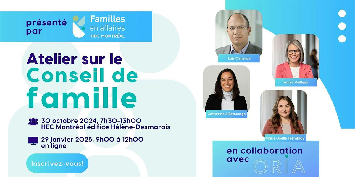 Atelier - Conseil de famille