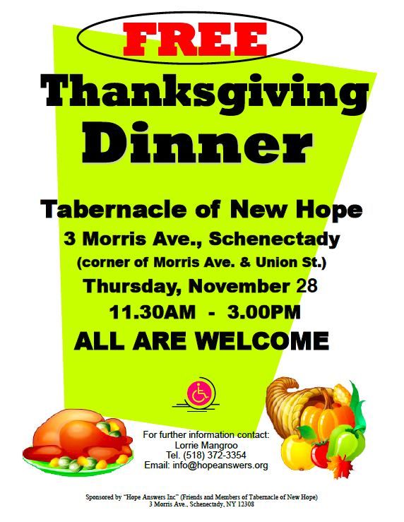 17th Annual Thanksgiving Dinner