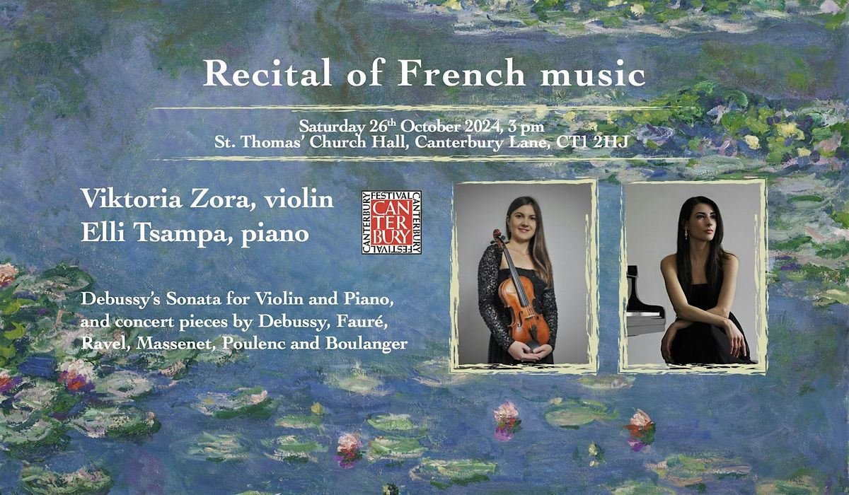 Recital of French music