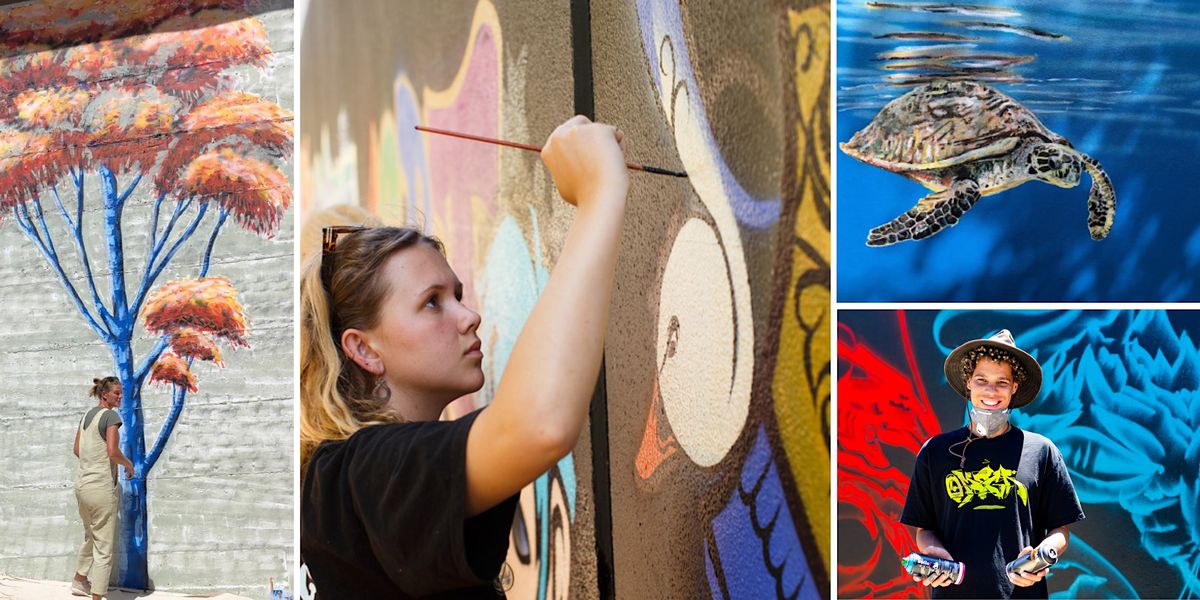 Paint a mural for free & advocate for better mental wellbeing 18-25yr olds
