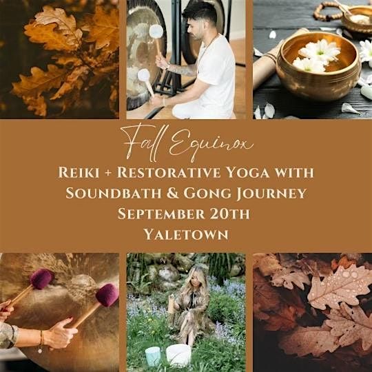 FALL EQUINOX REIKI + RESTORATIVE YOGA WITH SOUND BATH