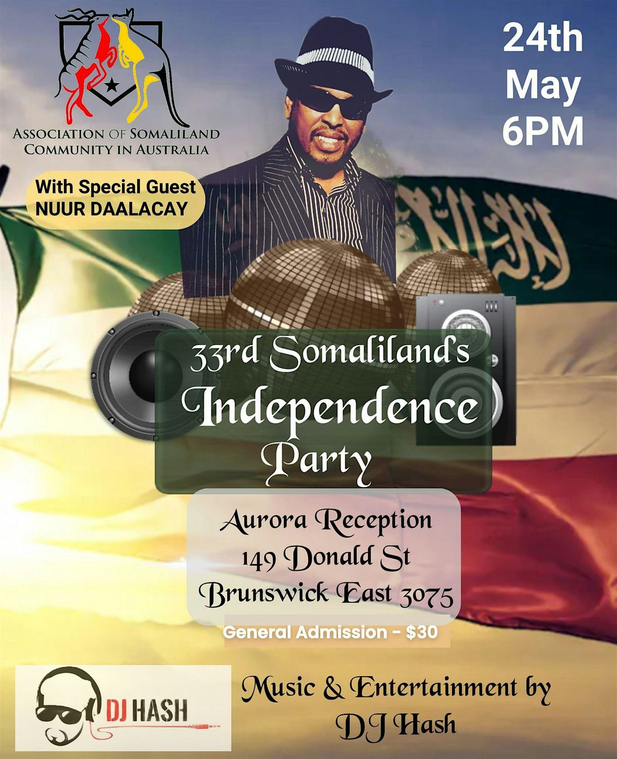 Somaliland's 33rd Independence Party