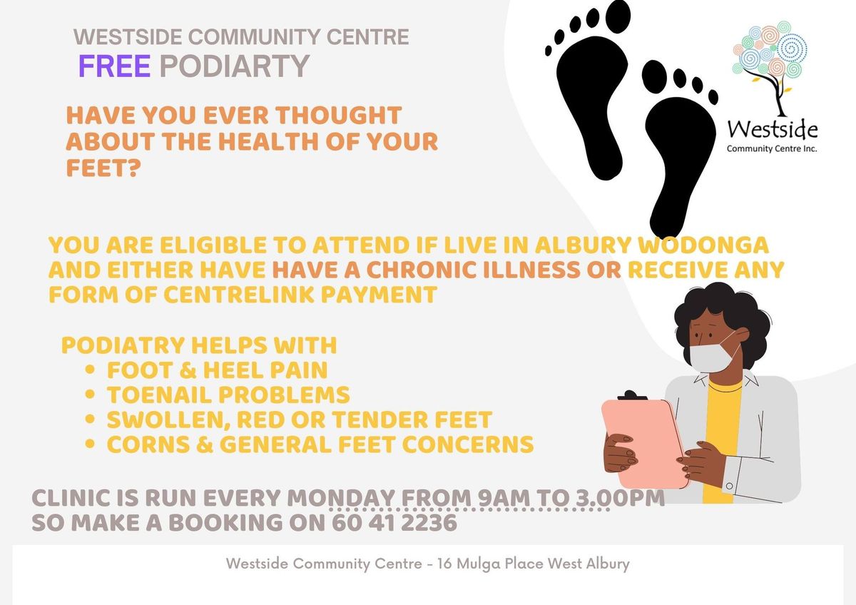 FREE PODIATRY CLINIC 