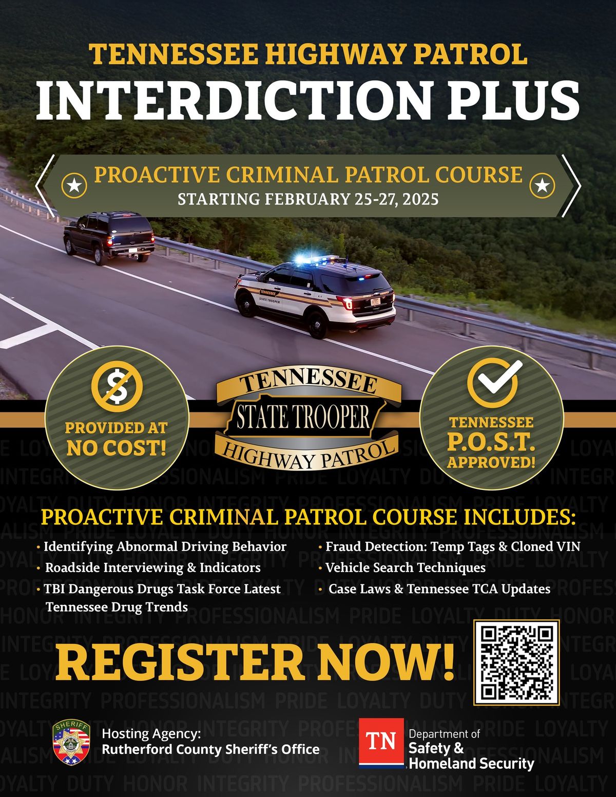 Proactive Criminal Patrol Course