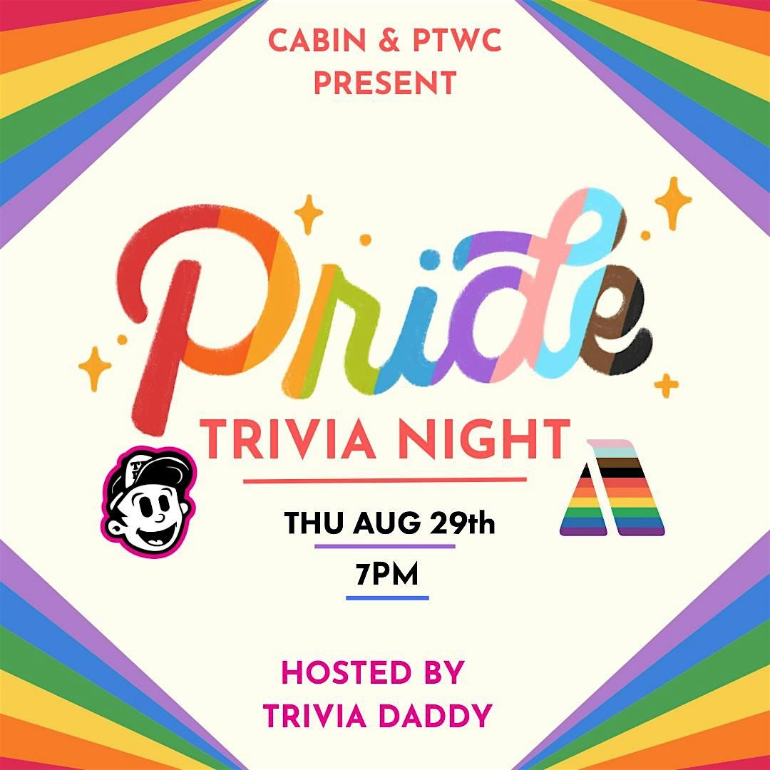 Pride Trivia at Cabin (August 29)