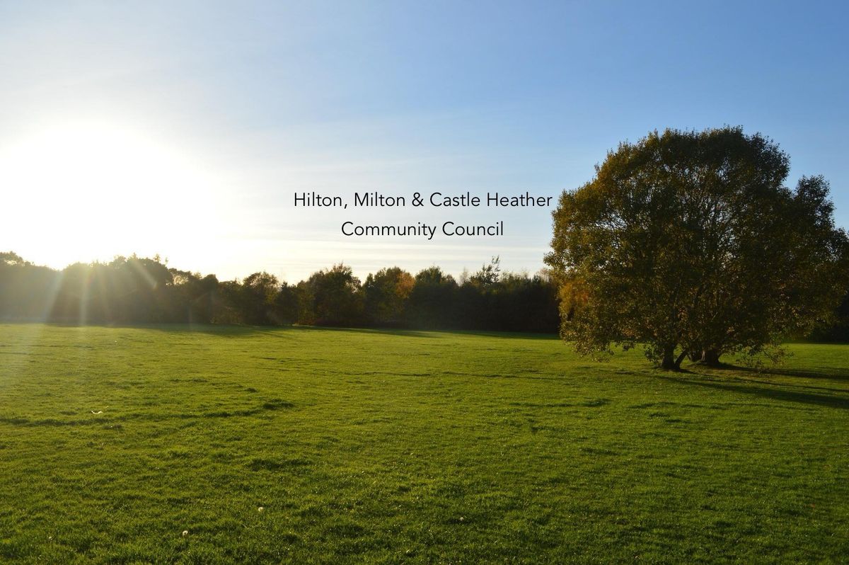 Hilton, Milton & Castle Heather Community Council meeting