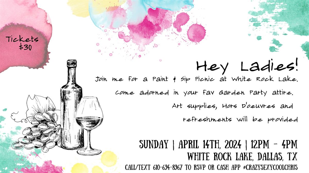 Paint & Sip at White Rock Lake