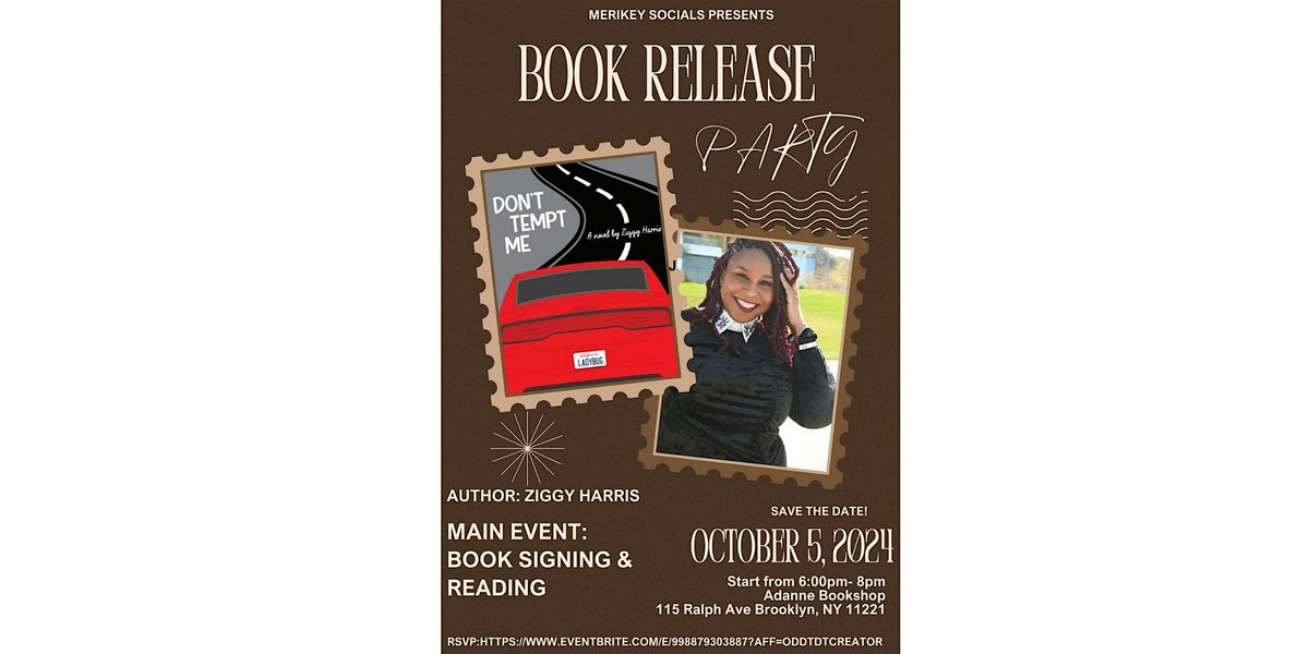 Merikey Socials Presents - Book Release Party