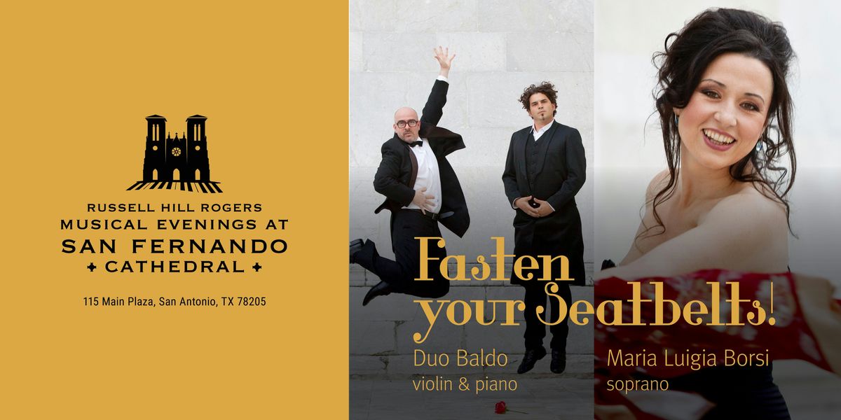 Fasten Your Seatbelts | RHR Musical Evenings at San Fernando Cathedral