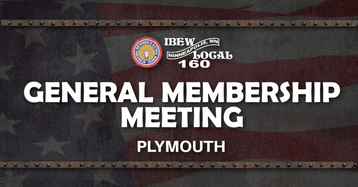 General Membership Meeting