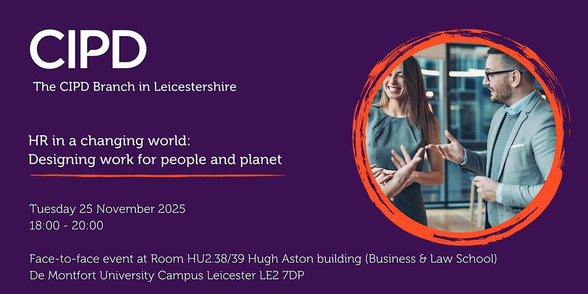 HR in a changing world:  designing work for people and planet