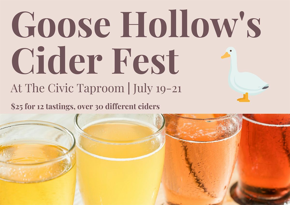 Goose Hollow's Cider Fest