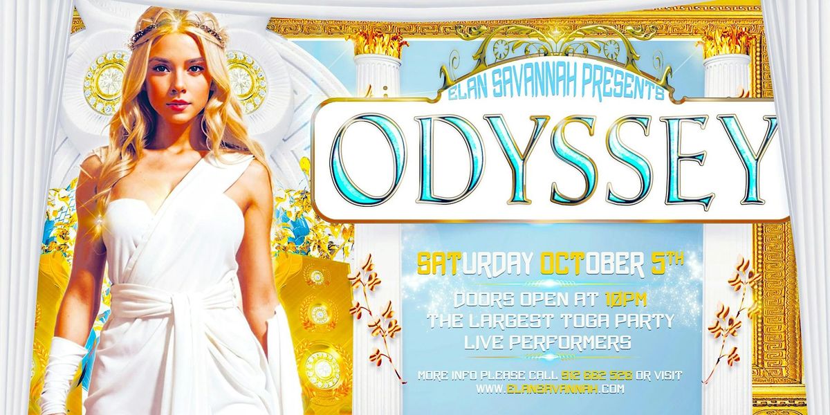 Odessey: The Toga Party at Elan Savannah (Fri, July 12th)