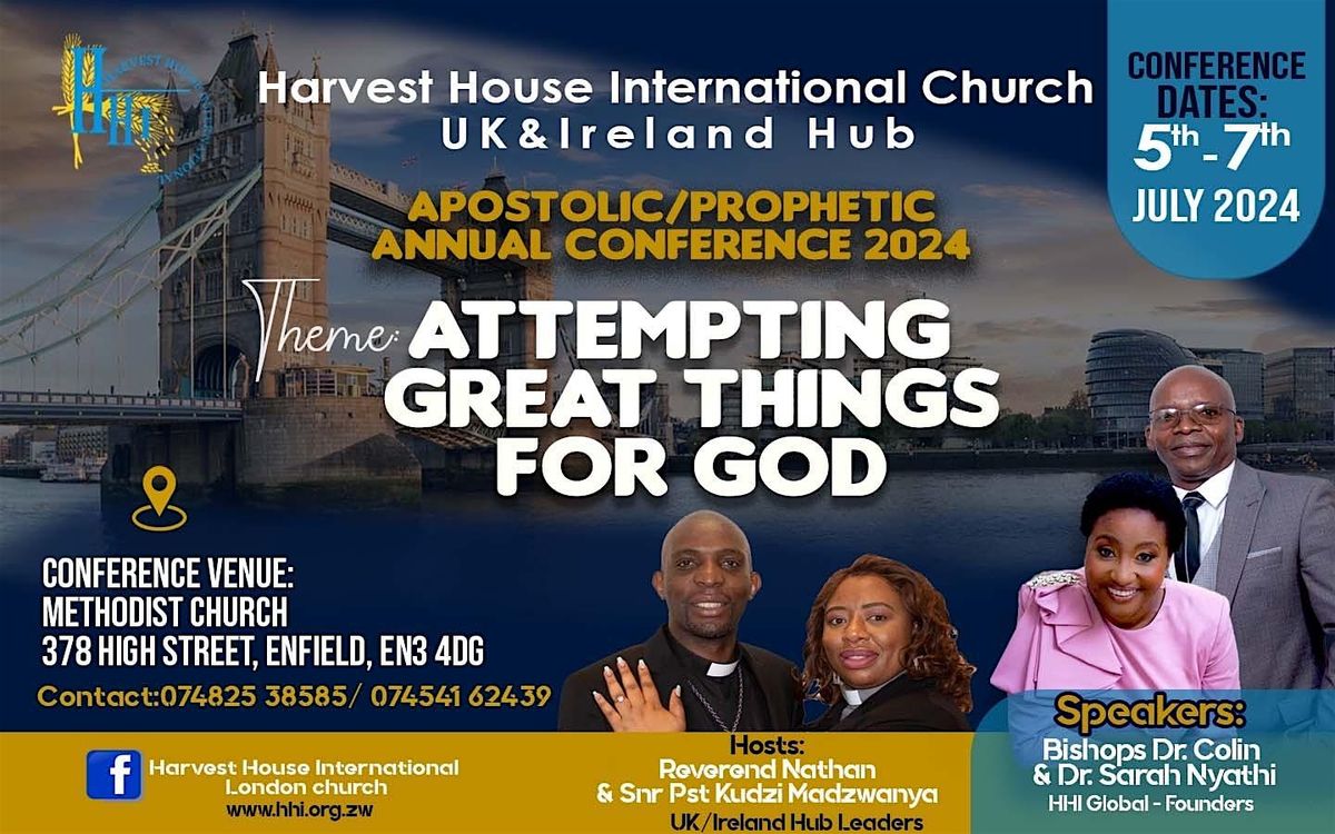 HHI - UK & Ireland Hub Apostolic and Prophetic Conference 2024