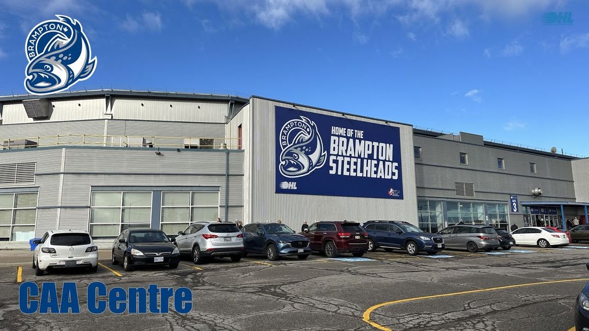 Parking Guelph Storm at Brampton Steelheads